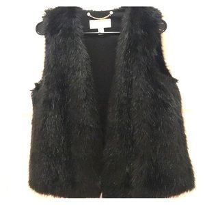 Michael Kors faux fur vest